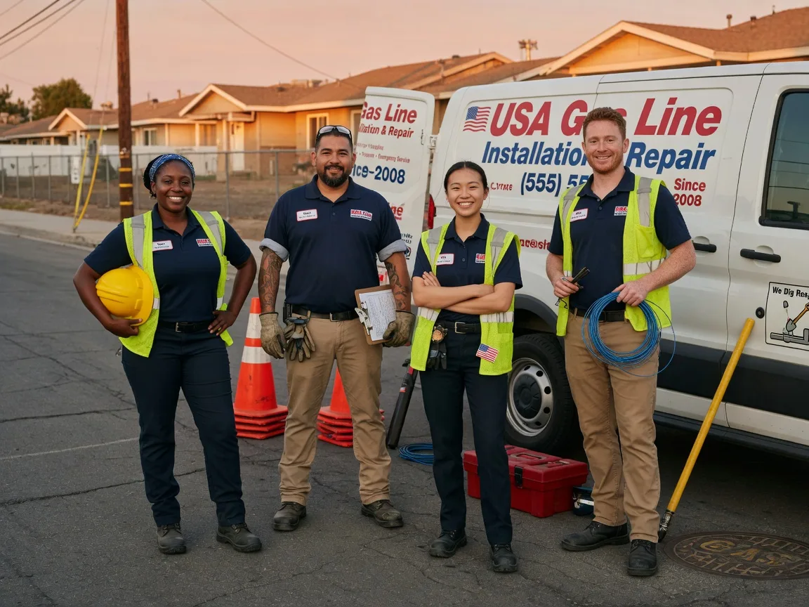 Gas Line Installation company in Hugo, MN